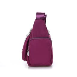 image-Ladies Multi-layer Square Fashion Women Shoulder Messenger Bag Waterproof Nylon Oxford Crossbody Bag Handbags