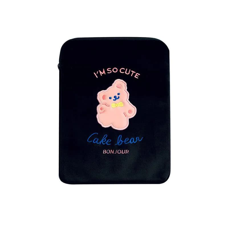 image-Compatible with Apple, Bear Ipad Bag 11 Inch 10.5 Inch 9.7 Inch Liner Bag