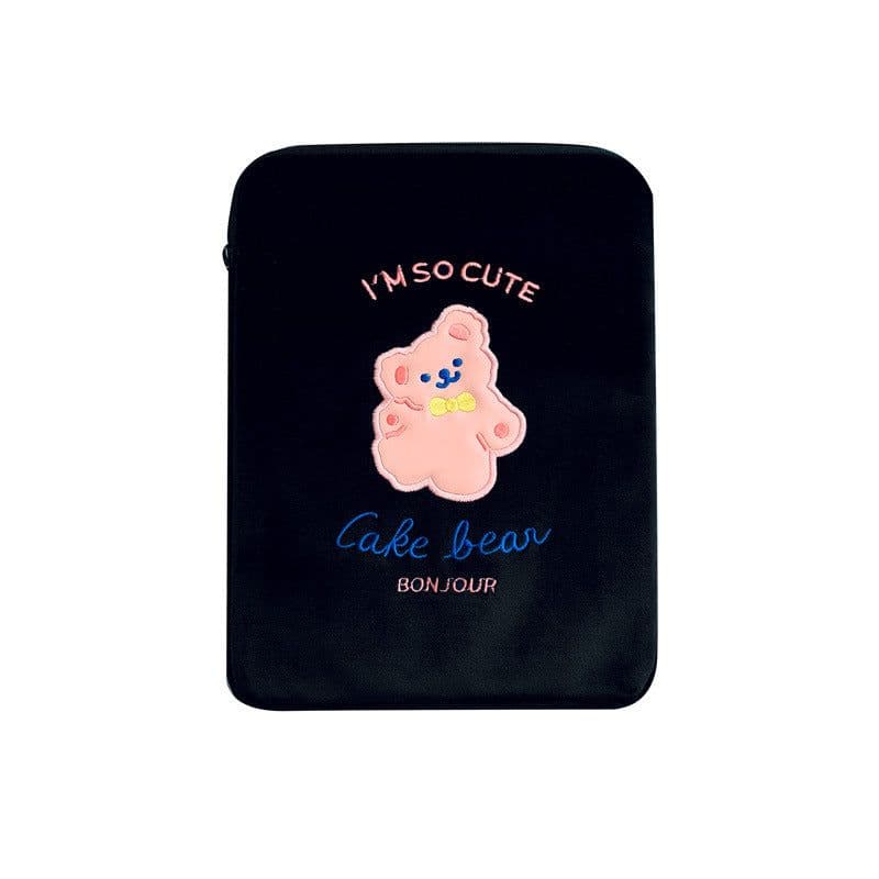 image-Compatible with Apple, Bear Ipad Bag 11 Inch 10.5 Inch 9.7 Inch Liner Bag