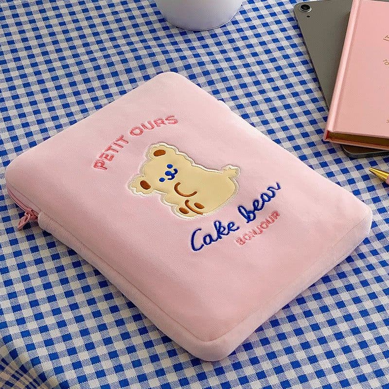 image-Compatible with Apple, Bear Ipad Bag 11 Inch 10.5 Inch 9.7 Inch Liner Bag