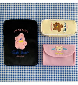 image-Compatible with Apple, Bear Ipad Bag 11 Inch 10.5 Inch 9.7 Inch Liner Bag