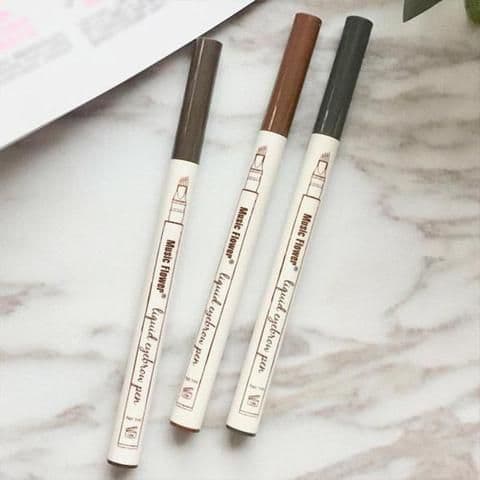 image-Waterproof Natural Eyebrow Pen Four-claw Eye Brow Tint Fork Tip Eyebrow Tattoo Pencil
