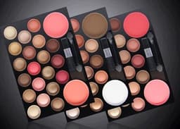 image-The Novo 22 Colors Eyeshadow & Giltter Palette Set Family