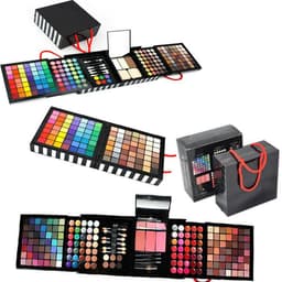 image-A Foreign Trade On Behalf Of Explosion Deluxe 177 Color Eye Shadow Bronzing Plate Combination Makeup Set White Optional