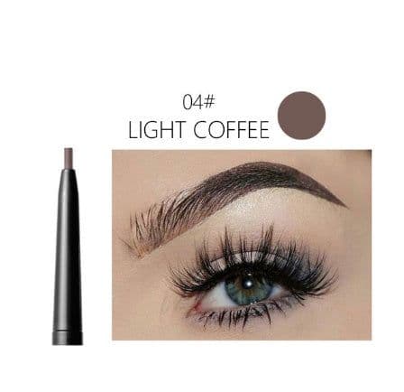 image-5 Colors Automatic Fine Eyebrow Pencil Brand Eye Brow Tint Cosmetics Eyebrow Tattoo Pen Waterproof Eye Brow Pencil Smudge-proof