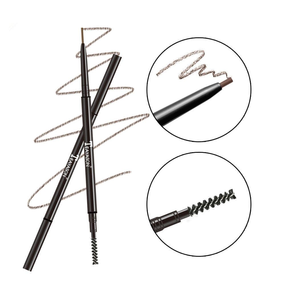 image-5 Colors Automatic Fine Eyebrow Pencil Brand Eye Brow Tint Cosmetics Eyebrow Tattoo Pen Waterproof Eye Brow Pencil Smudge-proof