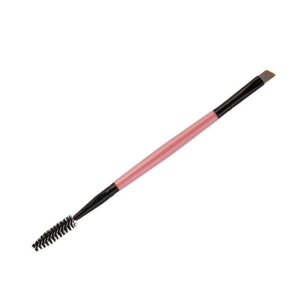 image-Double-head Pink Makeup Brushes Makeup Brush Set Professional Make Up Brushes Set High Quality Eye Lashes Pincel De Maquiagem