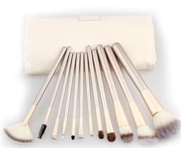 image-Spot Detonating 121824, White Make-up, White Make-up Brush, 24 Make-up And Brush Suits For Portable Beauty And Makeup Tools