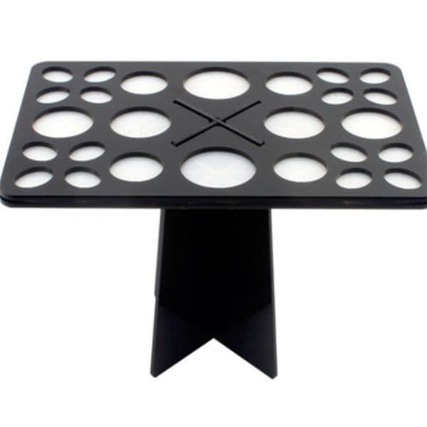 image-14 Hole Make up Brush Set Dry Rack Drying Brushes Shelf Multifunction Stand Display Cosmetic Clean Tool Wash Makeup Brush Holder