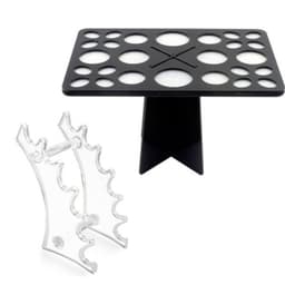 image-14 Hole Make up Brush Set Dry Rack Drying Brushes Shelf Multifunction Stand Display Cosmetic Clean Tool Wash Makeup Brush Holder