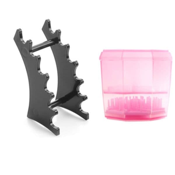 image-14 Hole Make up Brush Set Dry Rack Drying Brushes Shelf Multifunction Stand Display Cosmetic Clean Tool Wash Makeup Brush Holder