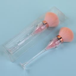 image-Single Large Makeup Brushes Fluffy Powder Blush Compensator Creative Wine Glass Shape Crafts Level Cosmetic Beauty Tools