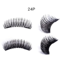image-3D double magnet false eyelashes 24P double magnet false Mascara free magnetic false eyelash double magnet eyelashes