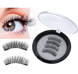 image-3D double magnet false eyelashes 24P double magnet false Mascara free magnetic false eyelash double magnet eyelashes