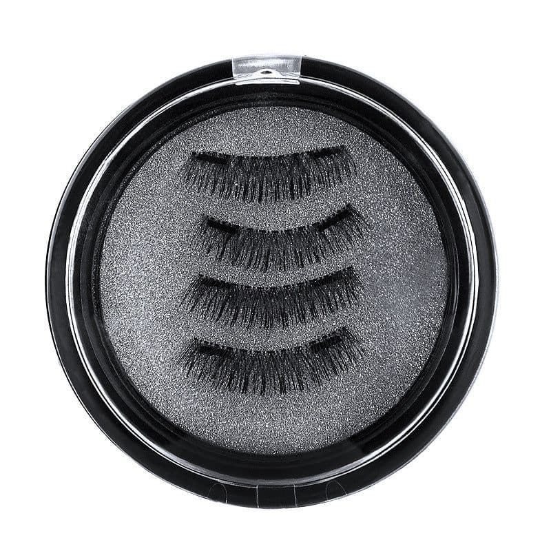 image-3D double magnet false eyelashes 24P double magnet false Mascara free magnetic false eyelash double magnet eyelashes