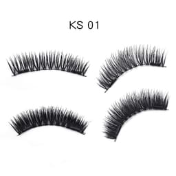 image-3D double magnet false eyelashes 24P double magnet false Mascara free magnetic false eyelash double magnet eyelashes