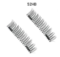 image-3D double magnet false eyelashes 24P double magnet false Mascara free magnetic false eyelash double magnet eyelashes