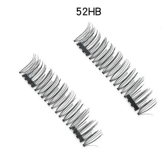 image-3D double magnet false eyelashes 24P double magnet false Mascara free magnetic false eyelash double magnet eyelashes