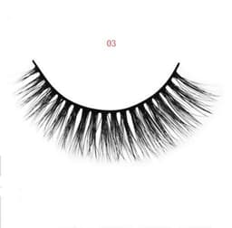 image-3D mink eyelashes 3 pairs of natural fiber long false eyelashes