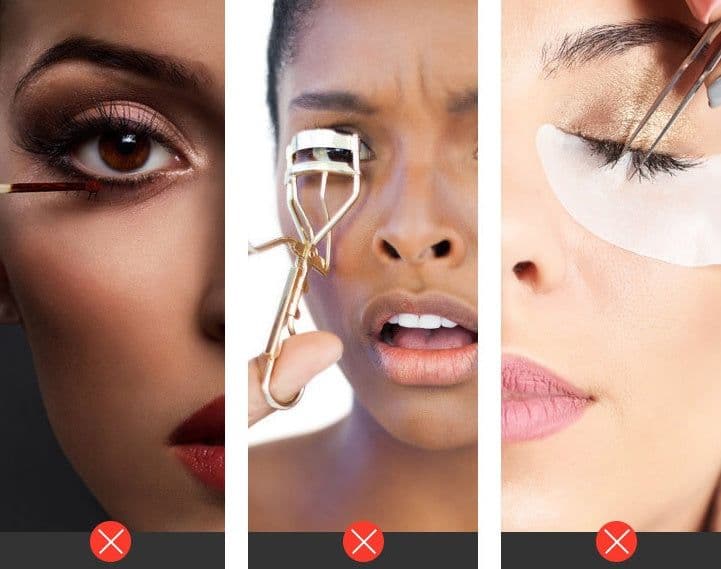 image-USB charging eyelash curler mini portable