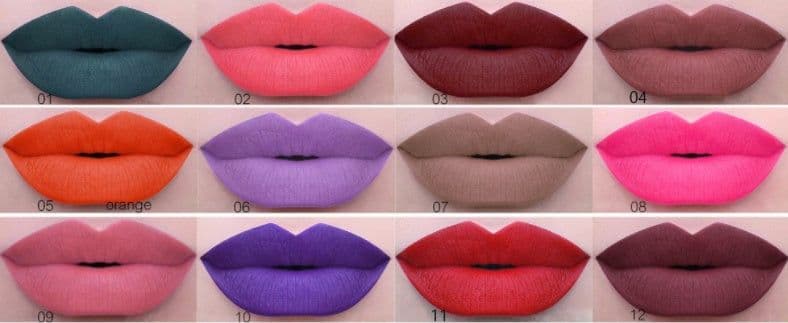 image-Charm matte velvet matte lip gloss lip glaze matte non-stick matte long-lasting liquid lipstick can be authorized