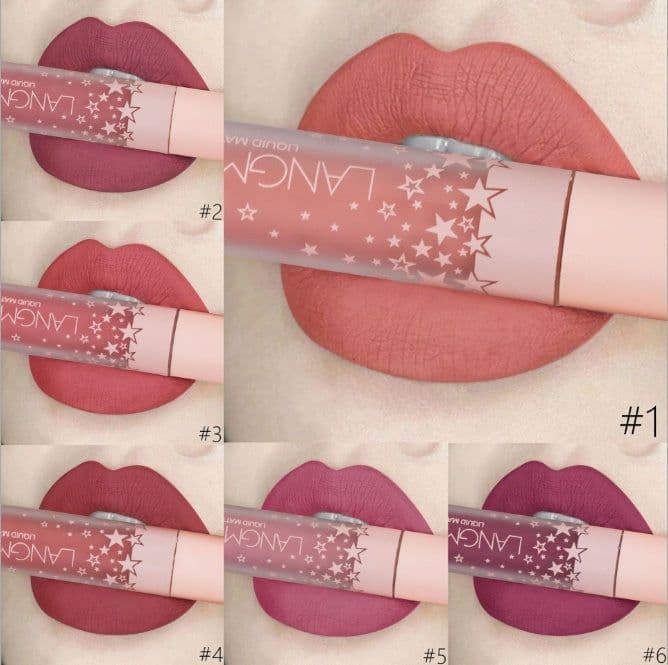 image-Matte Lipstick Waterproof Long-lasting Velvet Lipstick Set