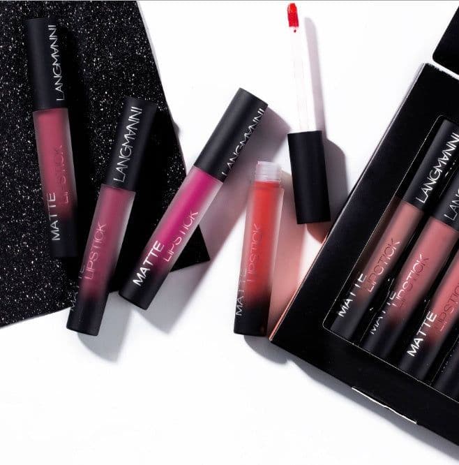 image-Matte Lipstick Waterproof Long-lasting Velvet Lipstick Set