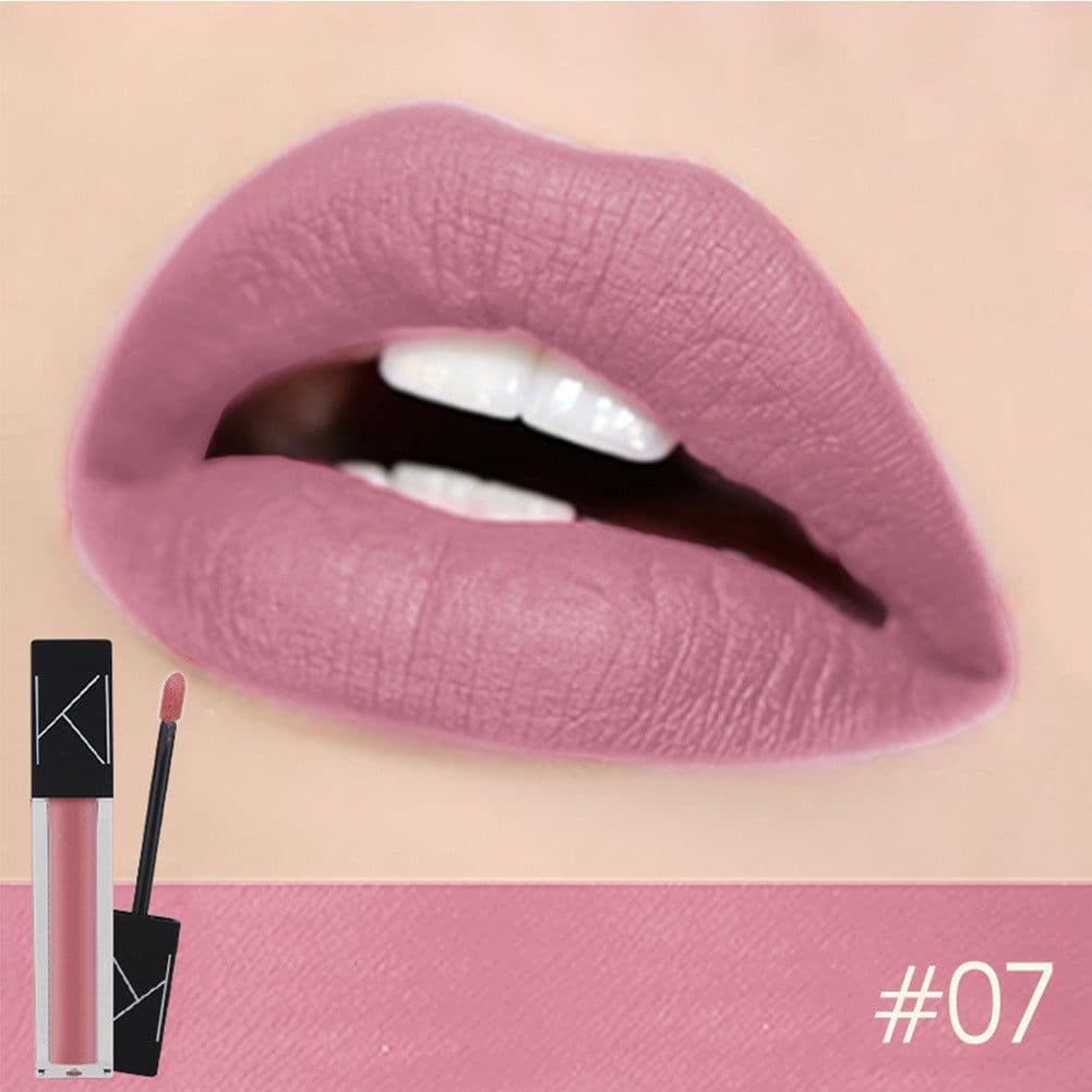 image-KIMUSE Makeup Matte Smooth Lipstick Liquid Lipstick Matte Waterproof Lips Makeup Cosmetic Long Lasting Matte Lipstick Makeup