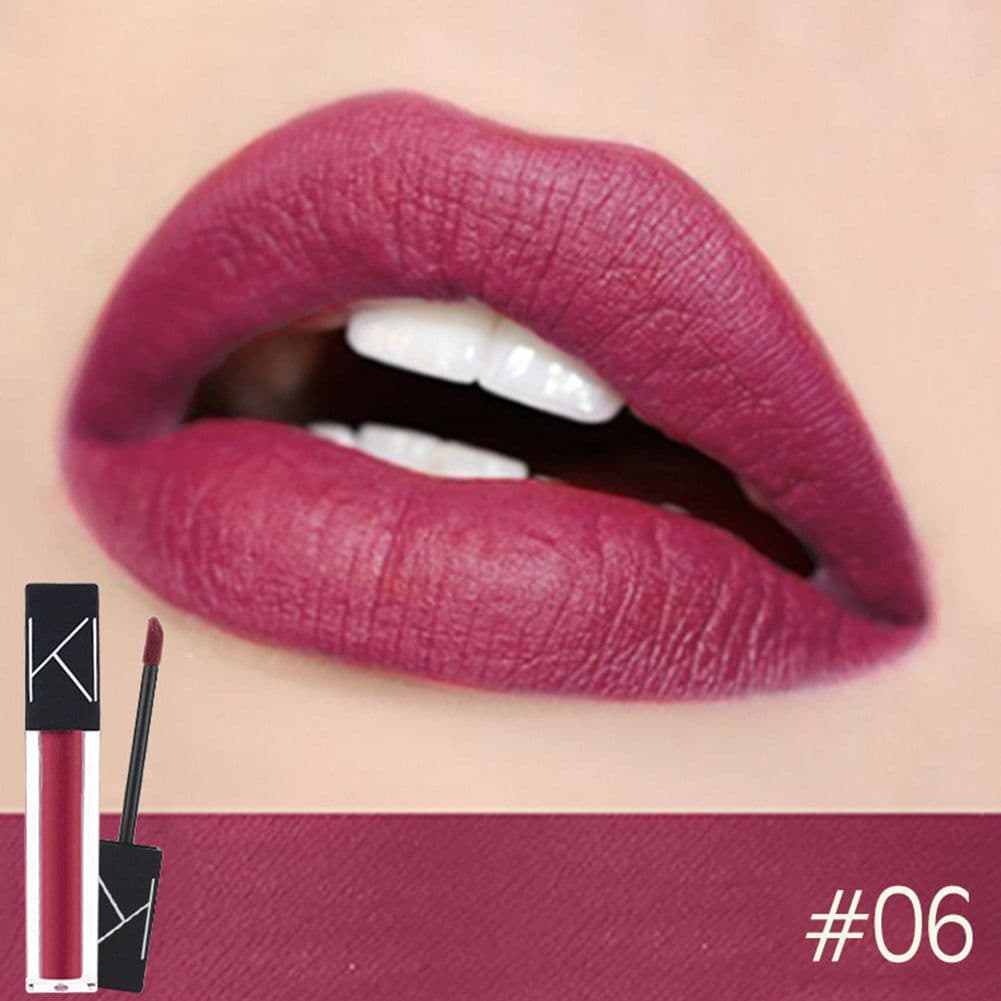 image-KIMUSE Makeup Matte Smooth Lipstick Liquid Lipstick Matte Waterproof Lips Makeup Cosmetic Long Lasting Matte Lipstick Makeup
