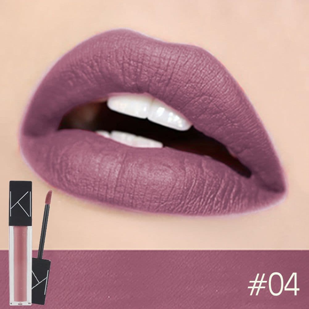 image-KIMUSE Makeup Matte Smooth Lipstick Liquid Lipstick Matte Waterproof Lips Makeup Cosmetic Long Lasting Matte Lipstick Makeup