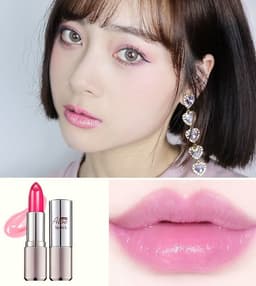 image-Aloe Vera crystal, aloe vera gel, aloe gel, color change lipstick, not easy to fade, not easy to touch cup