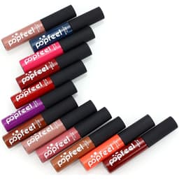 image-Wholesale Cosmetics Matte Liquid Lip Gloss Lip Gloss Nude Orange Lasting Lip Makeup
