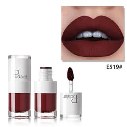 image-Lipstick 16 color white bottle matte lip gloss lasting moisturizing