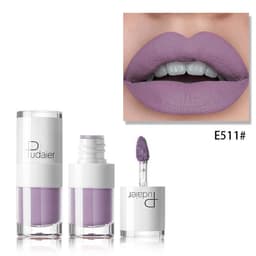 image-Lipstick 16 color white bottle matte lip gloss lasting moisturizing