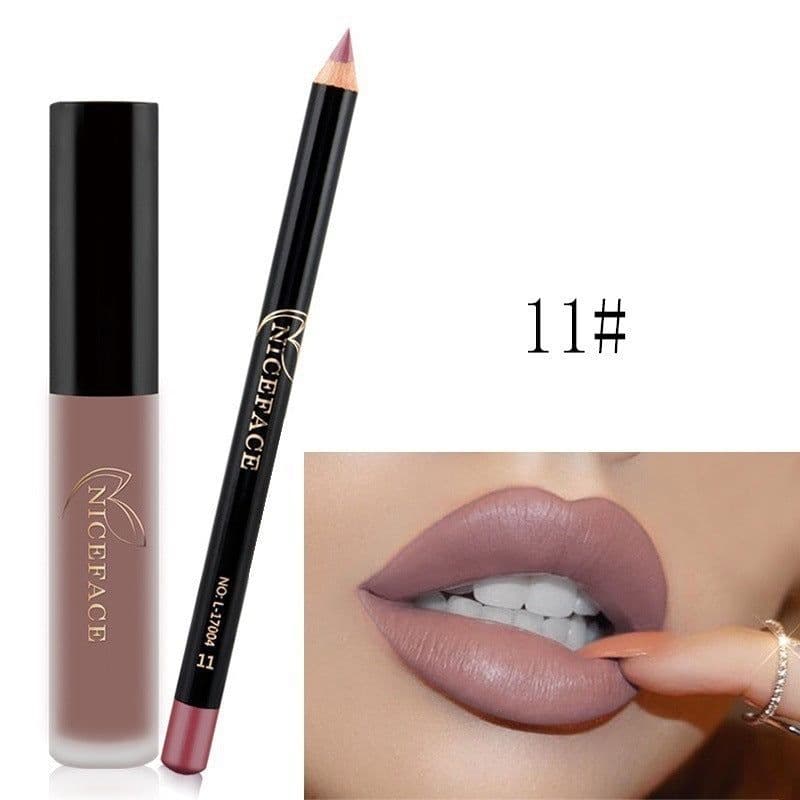 image-Non-stick cup does not fade lip gloss