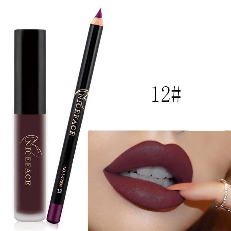 image-Non-stick cup does not fade lip gloss