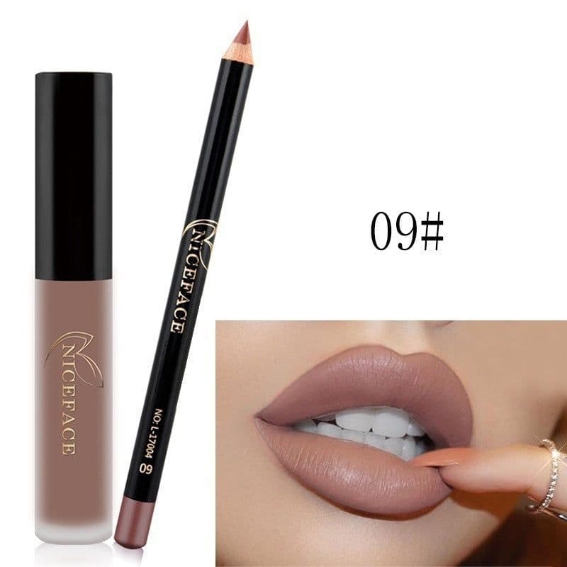 image-Non-stick cup does not fade lip gloss