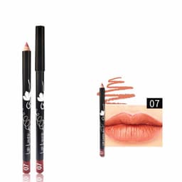 image-No color makeup matte lip line