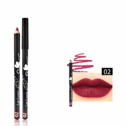 image-No color makeup matte lip line