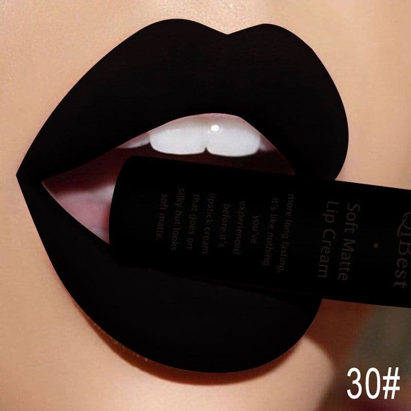 image-Qibest makeup brand matte lipstick