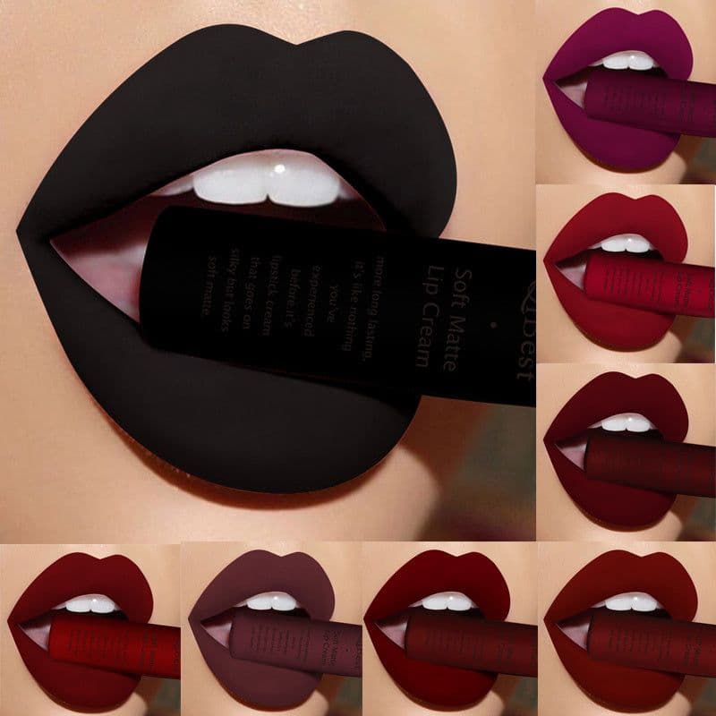 image-Qibest makeup brand matte lipstick