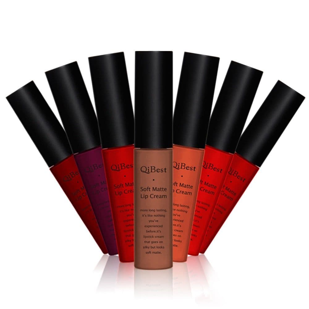 image-Qibest makeup brand matte lipstick