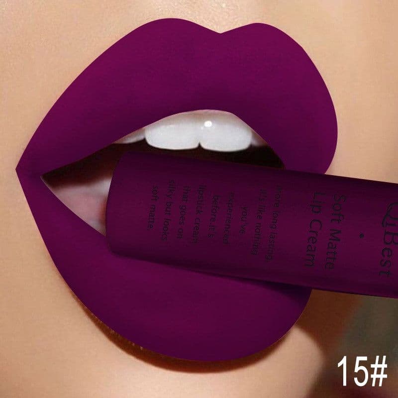 image-Qibest makeup brand matte lipstick
