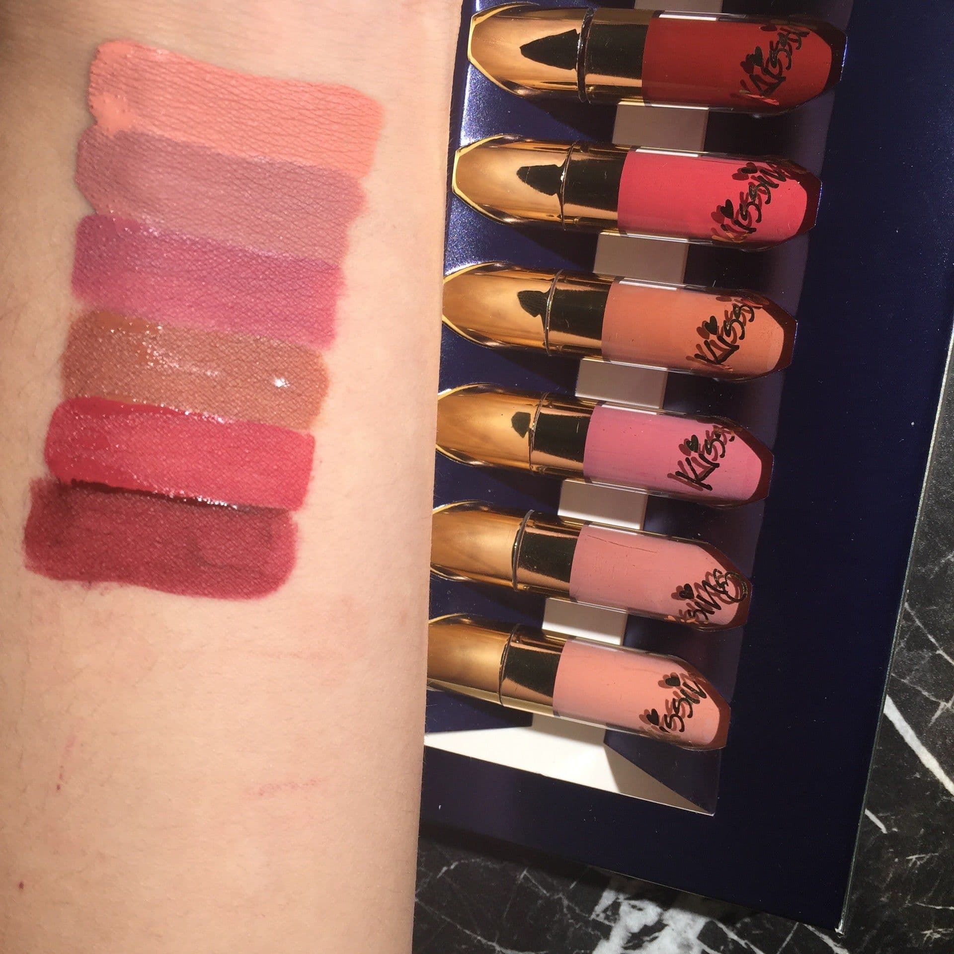 image-Beauty glazed 6 lipstick set