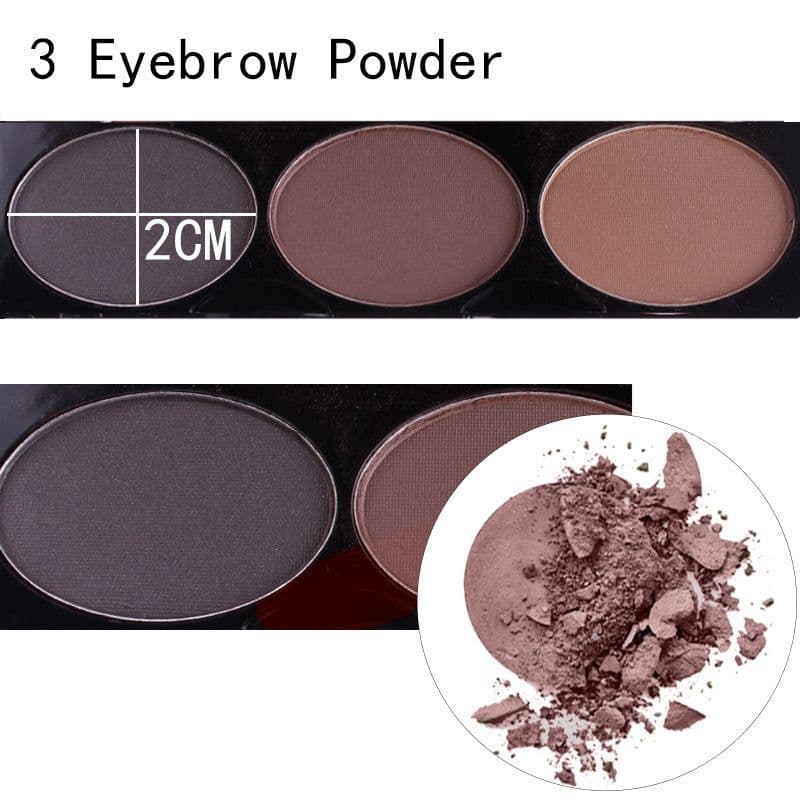 image-MISS ROSE 144 color 3 color 3 Color Eyeshadow blush eyebrow makeup makeup makeup kit special wholesale