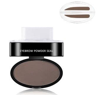 image-Eyebrow Powder Stamp Tint Stencil Kit Cosmetics Professional Makeup Waterproof Eye Brow Stamp Lift Eyebrow Enhancers Stencil Kit