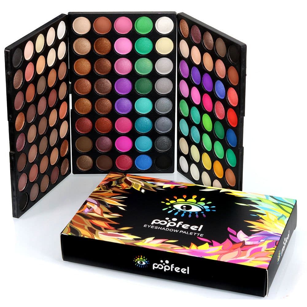 image-Perfect Professional 120 Colors Eye Shadow Palette Hot Fashion Cosmetic Powder Soft Matt Eyeshadow Palettes Beauty Makeup Set