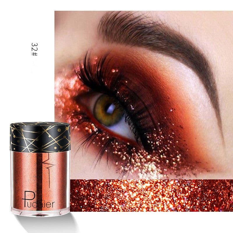 image-Pudaier 3.5G Makeup Eye Shadow Shimmer Glitter Eye Shadow Powder profissional Matte Eyeshadow Cosmetic paleta de sombra