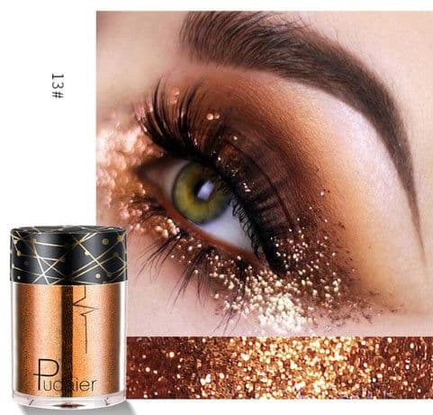 image-Pudaier 3.5G Makeup Eye Shadow Shimmer Glitter Eye Shadow Powder profissional Matte Eyeshadow Cosmetic paleta de sombra
