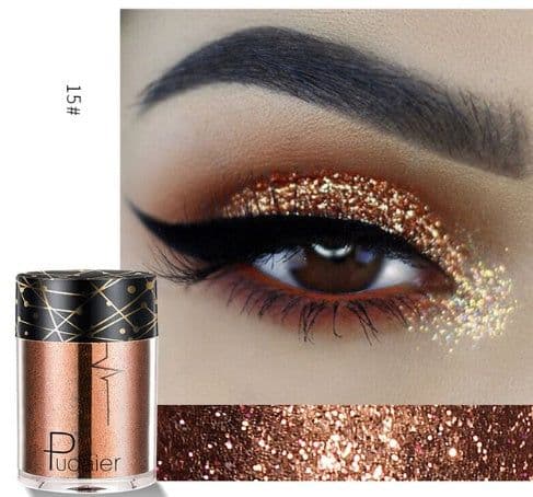 image-Pudaier 3.5G Makeup Eye Shadow Shimmer Glitter Eye Shadow Powder profissional Matte Eyeshadow Cosmetic paleta de sombra